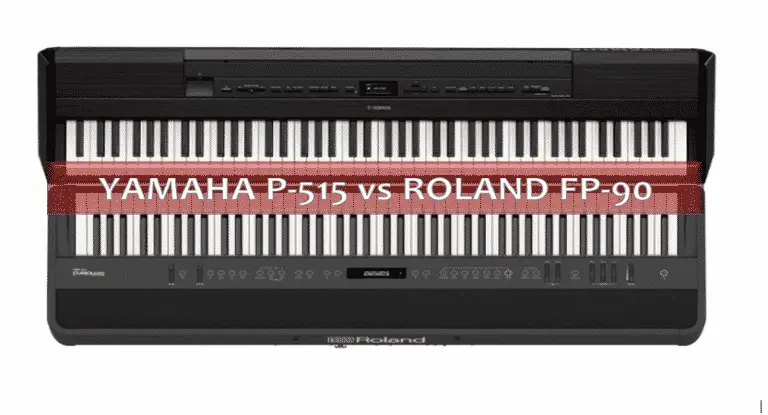 Yamaha P515 vs Roland FP90