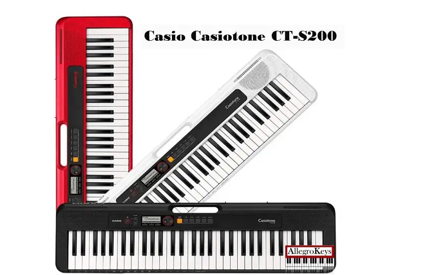 Casio Casiotone CT-S200 | best Small Portable Keyboard | Allegro Keys