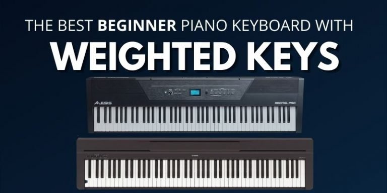 Keyboard with WEIGHTED keys for beginner – Top 5